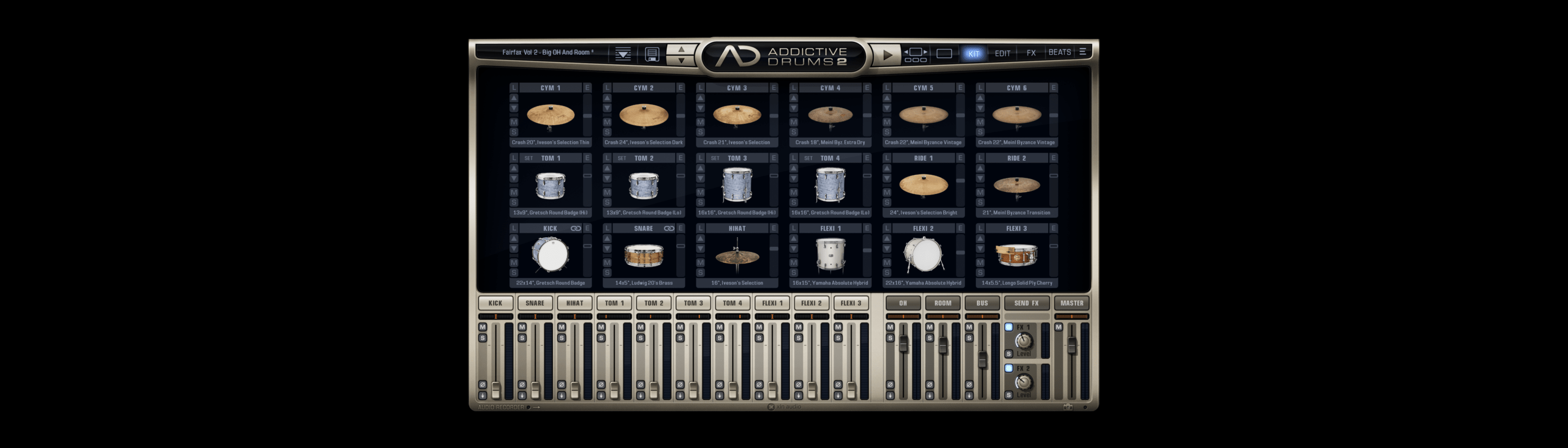 Addictive Drums 2 - Splice Collection by XLN Audio