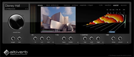 最安値 Audio by 7 Altiverb Ease: Splice | AU) (VST, Plugin Reverb DTM・DAW