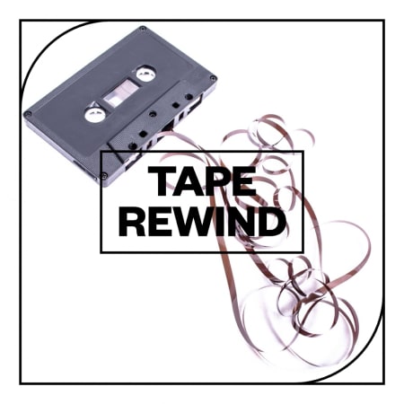 cassette rewind sound effect