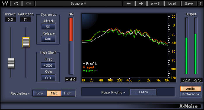 adobe audition noise gate