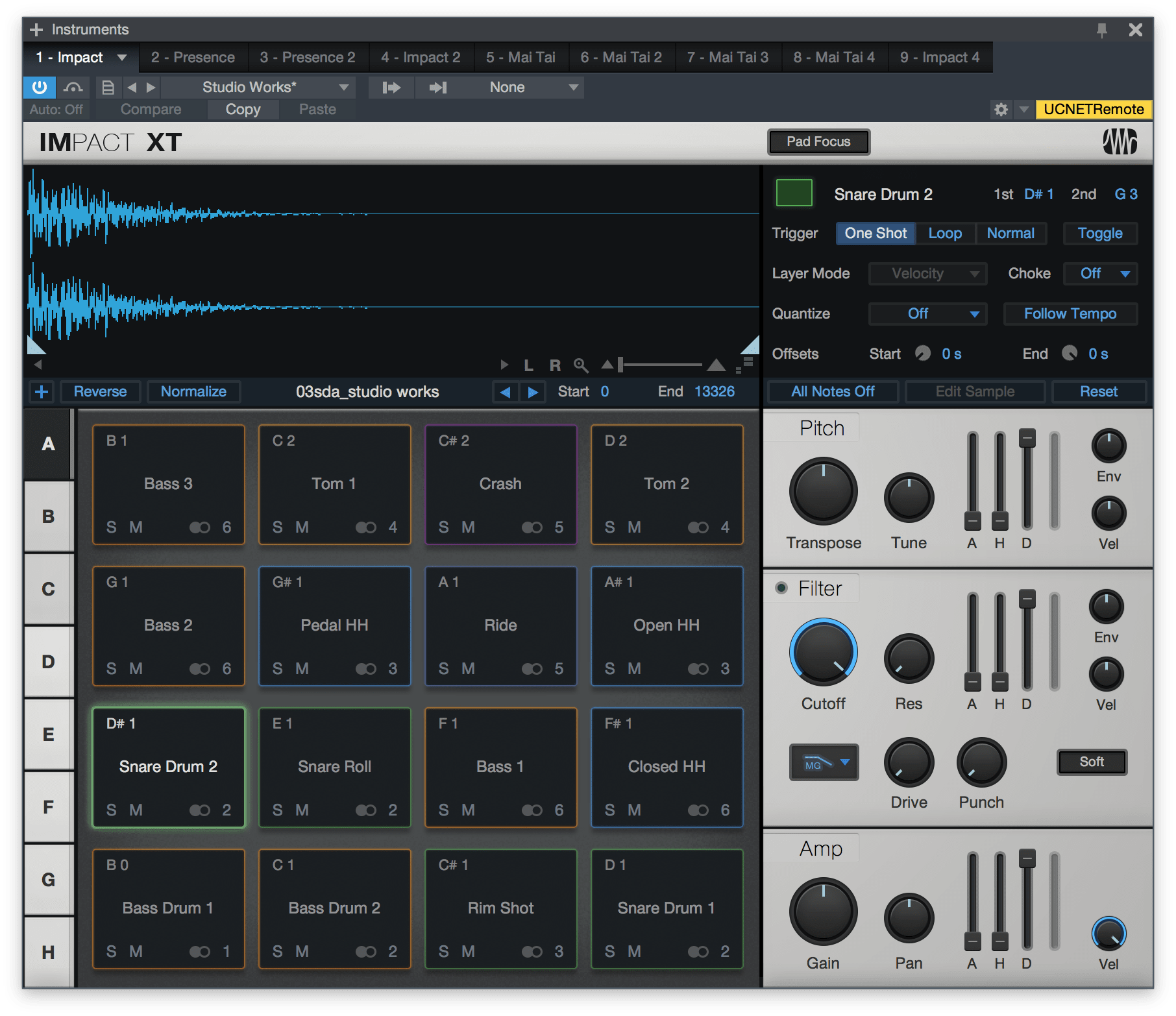 Studio One Impact XT