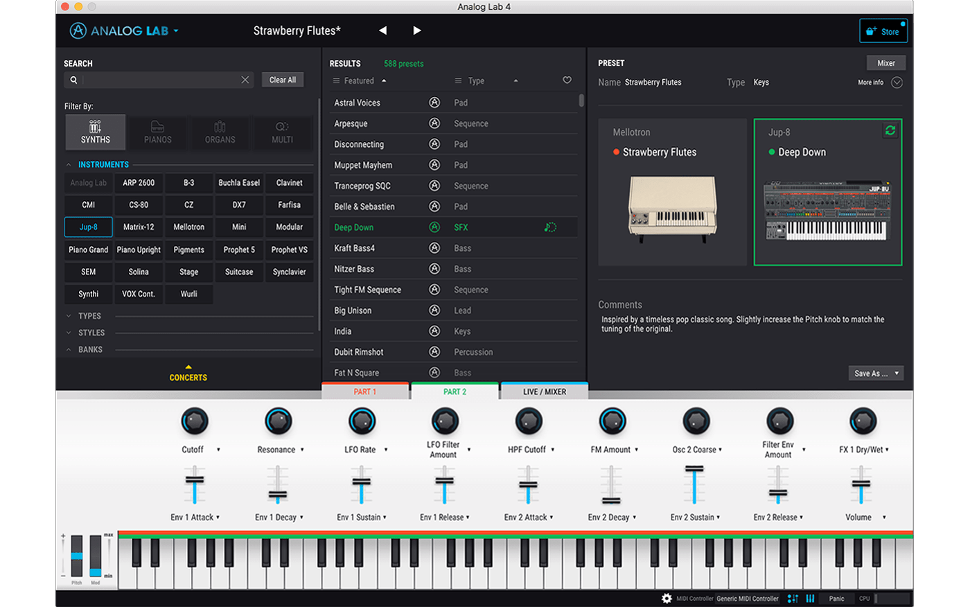 instal the new for apple Arturia Analog lab V