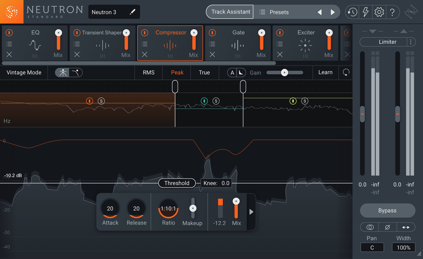 iZotope Neutron 3 Standard Compressor