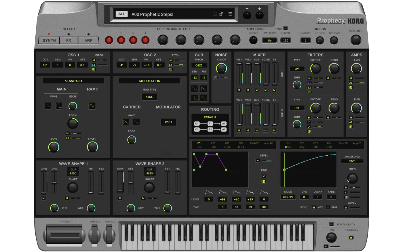 Эмулятор синтезатора на компьютер. Korg.Prophecy.v1.0.2.. Korg 2 VST. Korg collection VST. Korg collection 3.