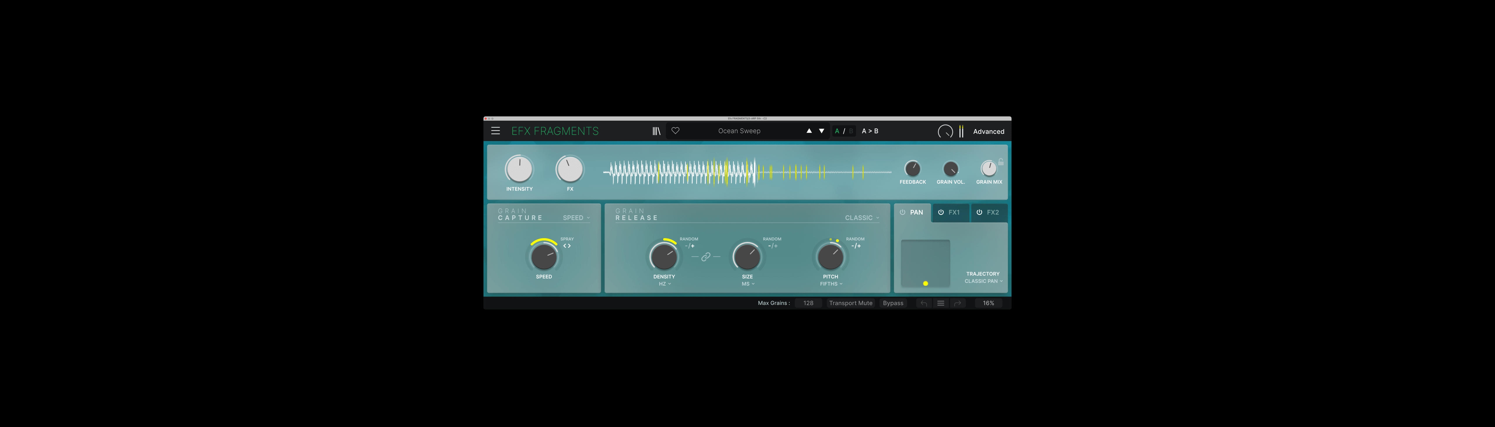 Efx FRAGMENTS Simple UI