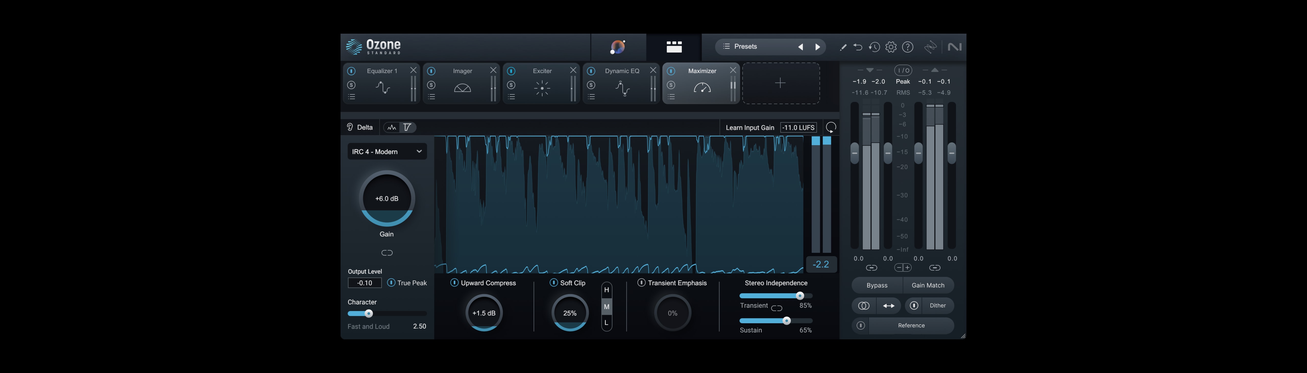 iZotope Ozone 11 Standard Maximizer