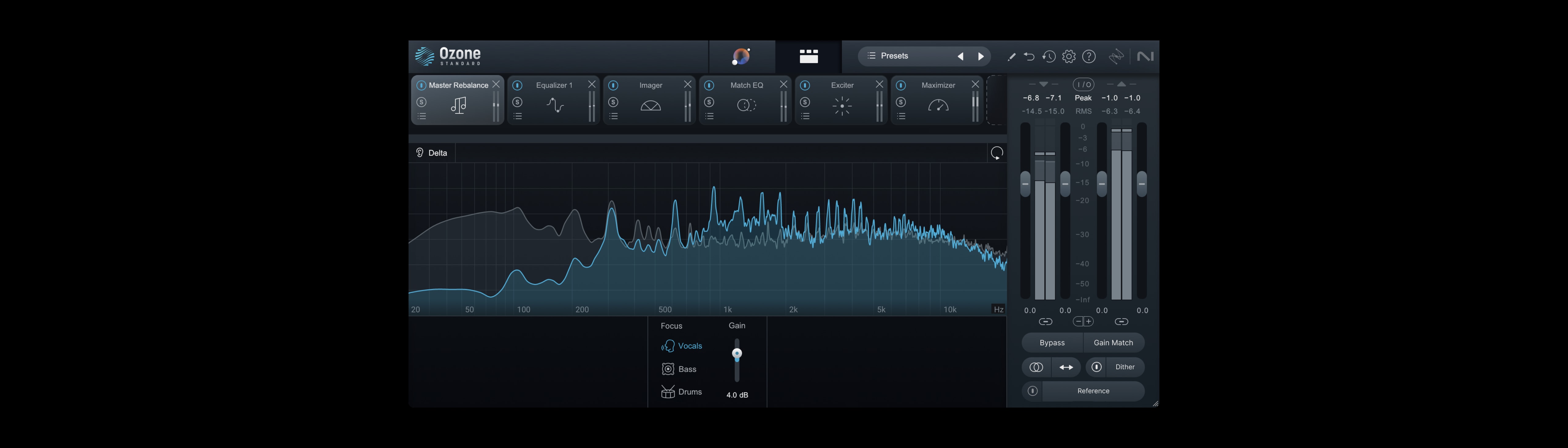 iZotope Ozone 11 Standard Master Rebalance