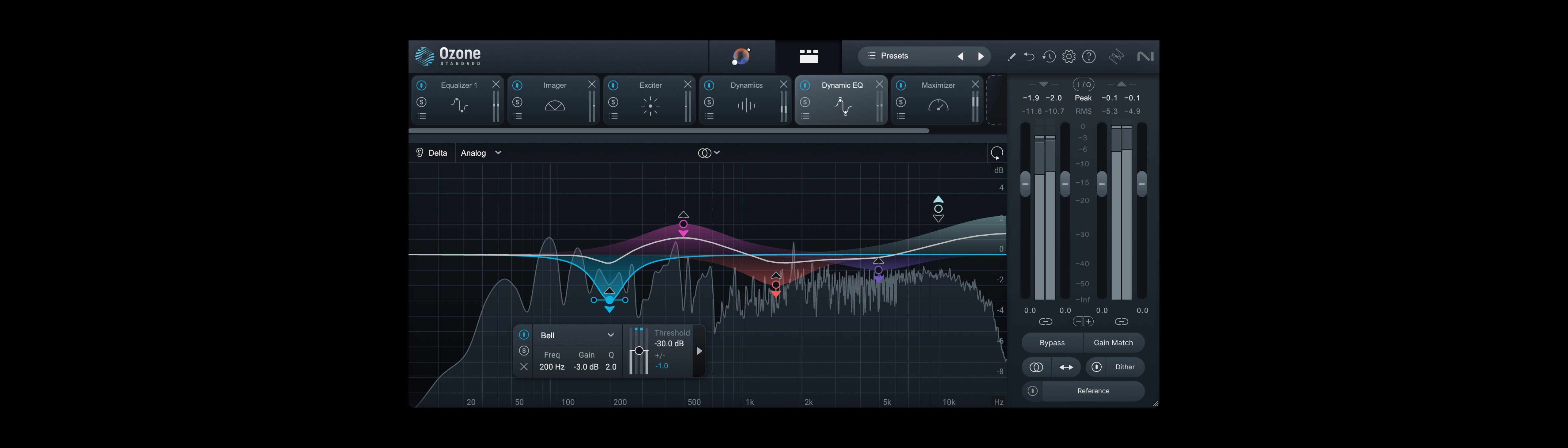 iZotope Ozone 11 Standard Dynamic EQ