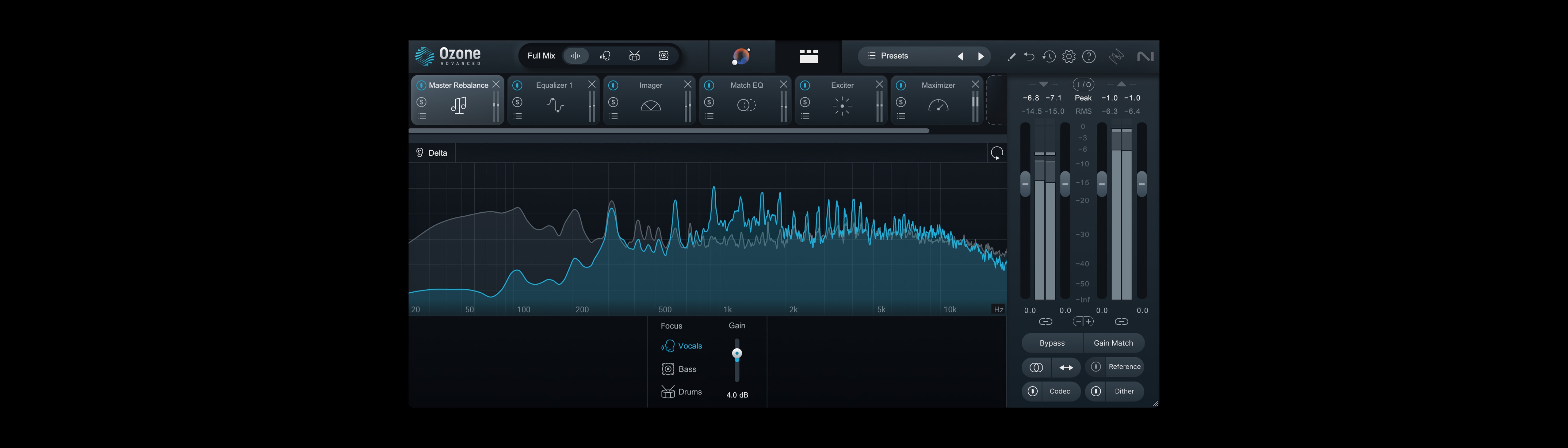 iZotope Ozone 11 Advanced Master Rebalance