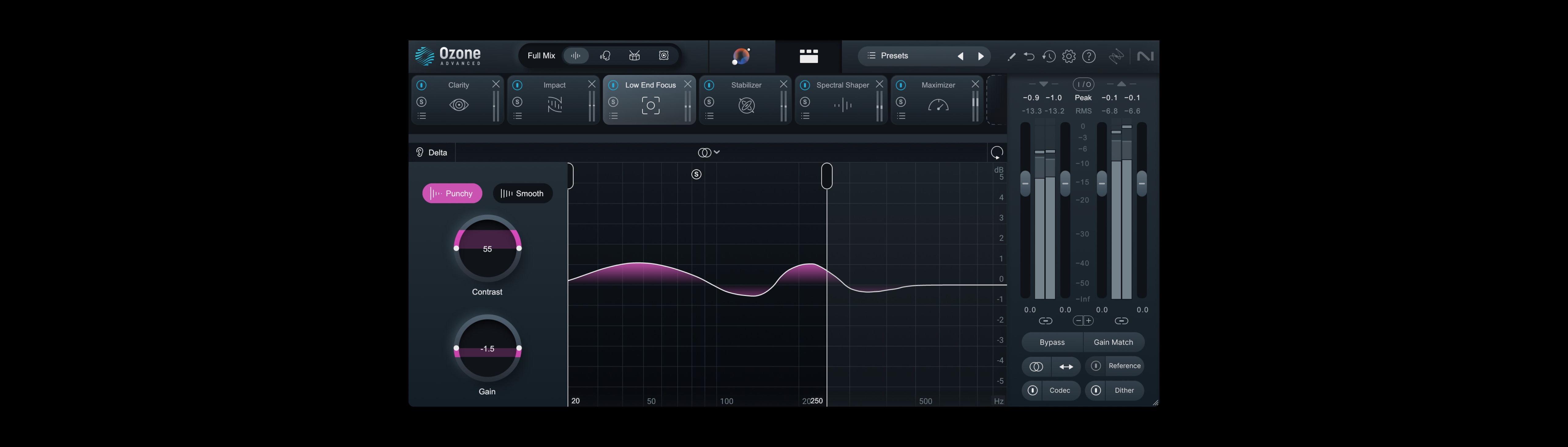 iZotope Ozone 11 Advanced Low End Focus
