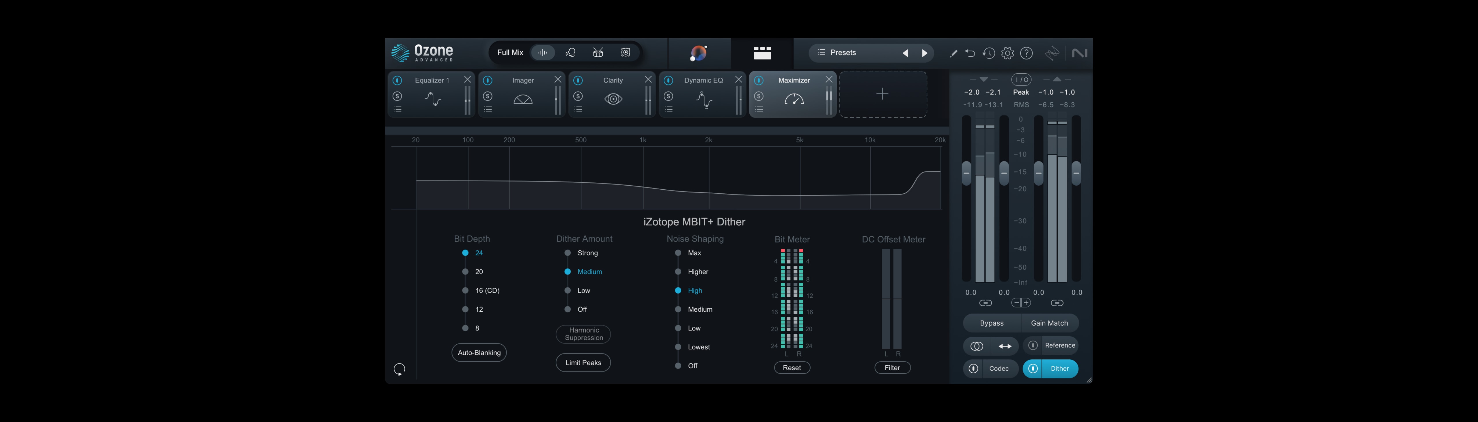 iZotope Ozone 11 Advanced Dither