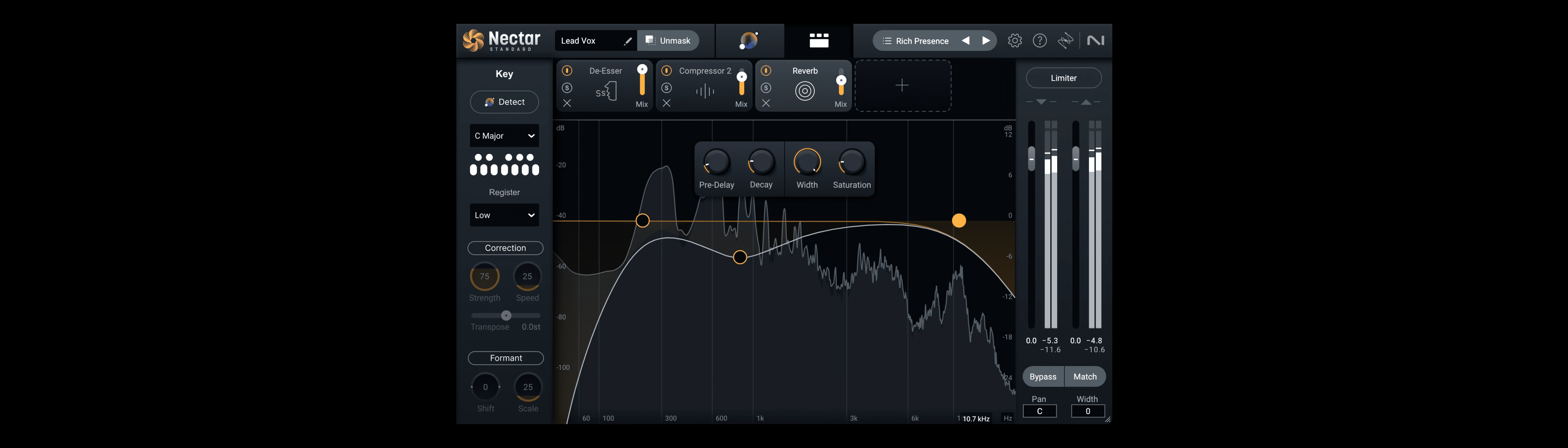 iZotope Nectar 4 Reverb