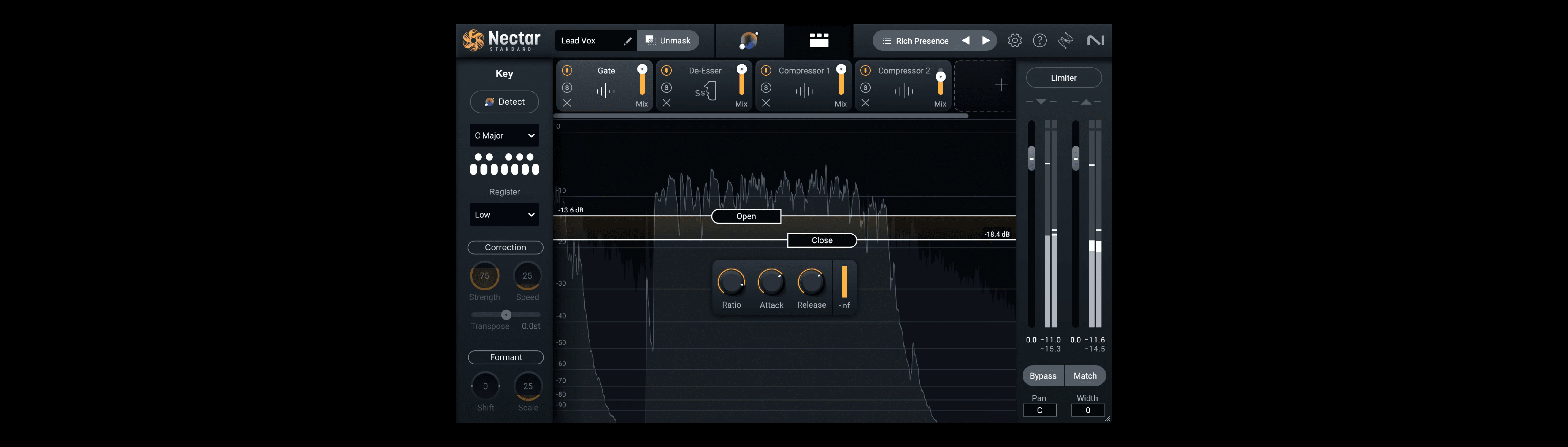 iZotope Nectar 4 Gate