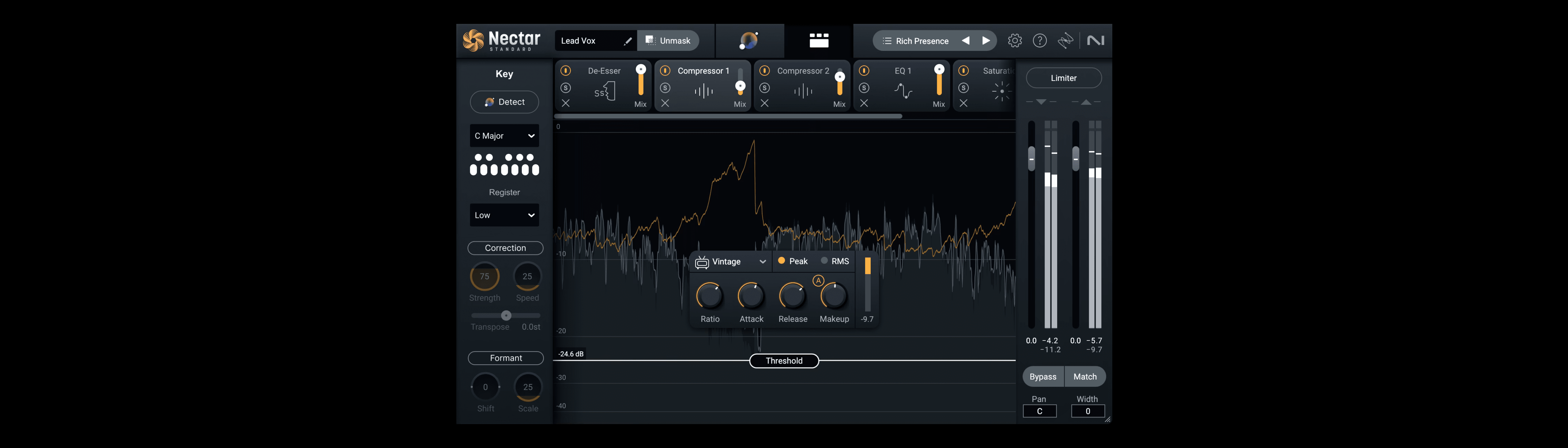 iZotope Nectar 4 Compressor