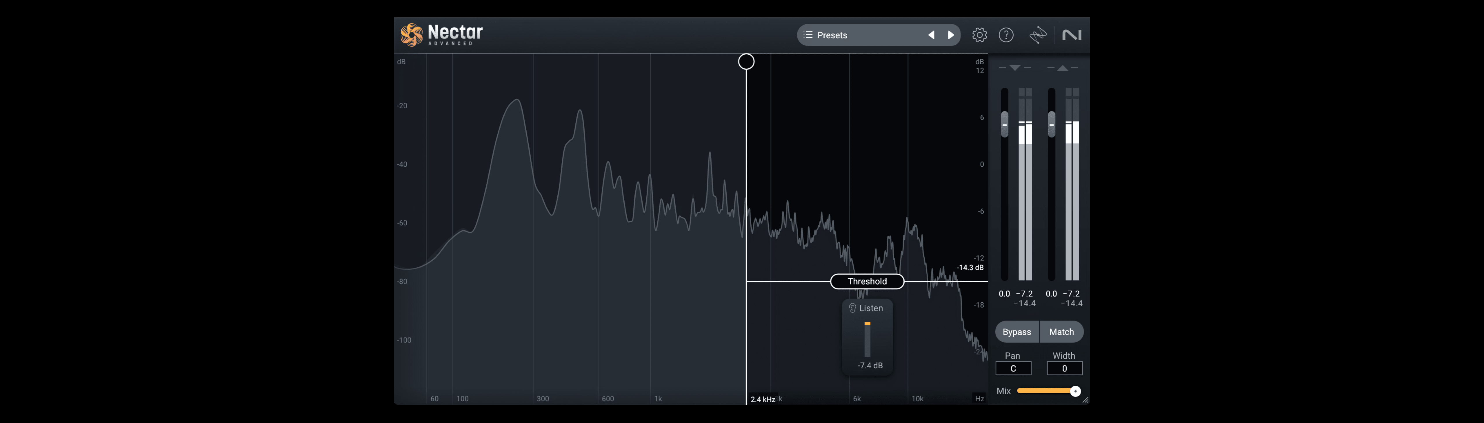 iZotope Nectar 4 de-esser