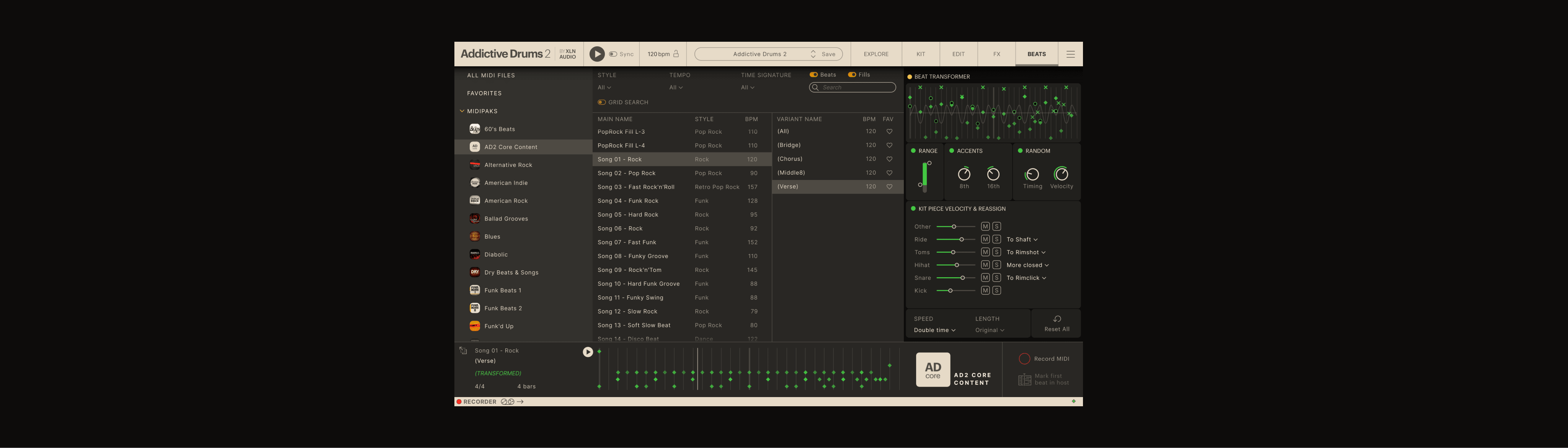 Addictive Drums 2 Included Collections