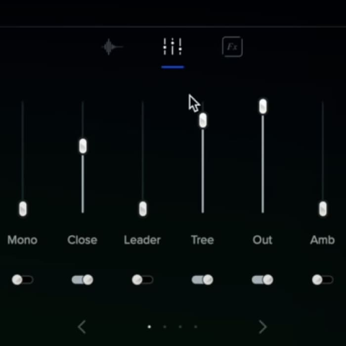 Photo of Multiple Mic Positions