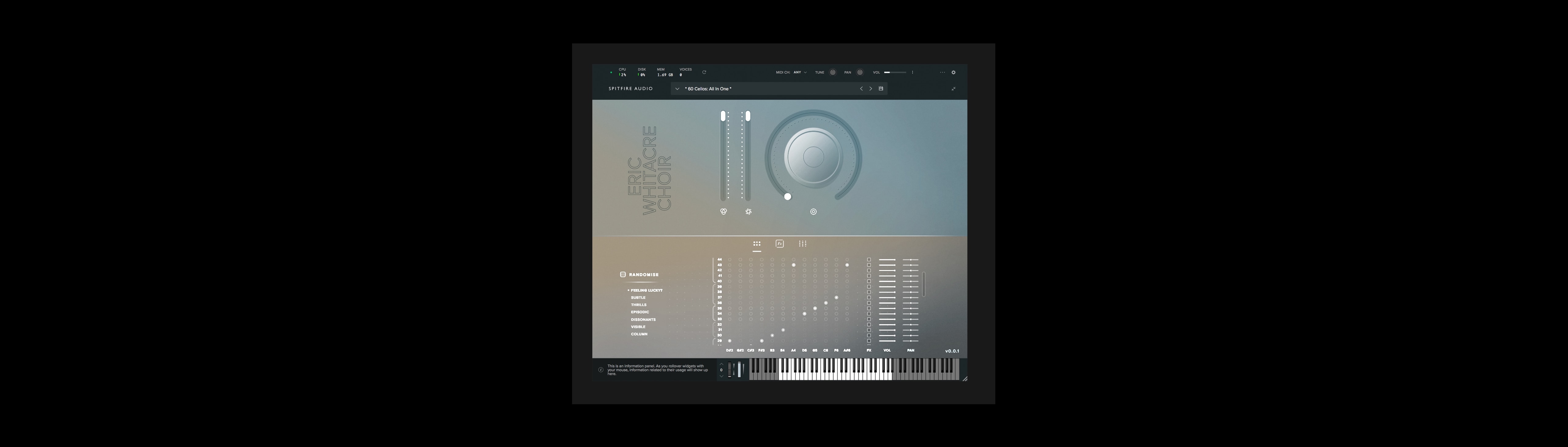 Eric Whitacre Choir GUI