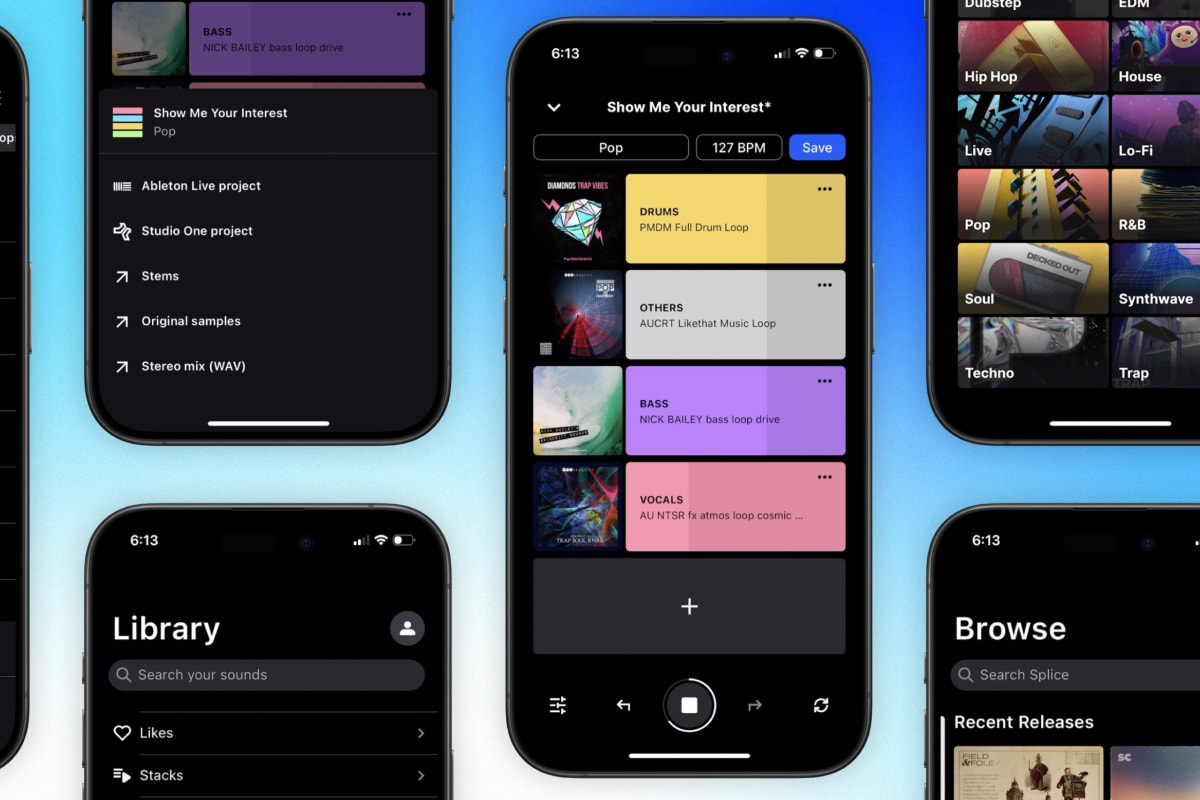 Create on the go with Splice Mobile