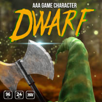 AAA Game Character Dwarf