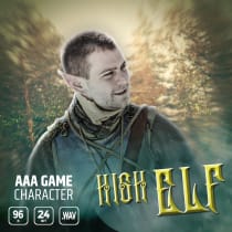 AAA Game Character - High Elf