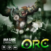 AAA Game Character - Orc