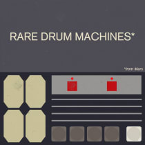 Rare Drum Machines From Mars