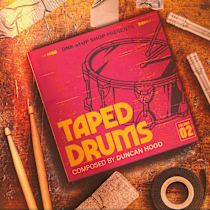 TAPED DRUMS by DUNCAN HOOD 002