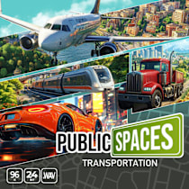 Public Spaces - Basic Transportation Sounds