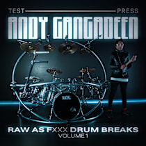 Andy Gangadeen 'Raw As FXXX Drum Breaks Volume 1'