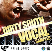 Cover art for Dirty South Vocal Samples pack