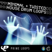 Cover art for Minimal & Twisted House Drum Loops pack