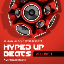 Cover art for Hyped Up Beats Vol. 1 pack