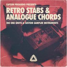 Cover art for Retro Stabs & Analogue Chords pack