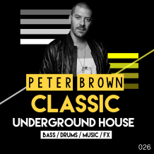 Cover art for Peter Brown Classic Underground House pack