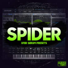 Cover art for Spider Xfer Serum Presets pack