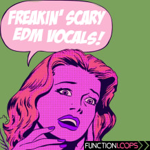 Cover art for Freakin Scary EDM Vocals pack