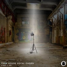 Cover art for Tech House Vocal Chops & Construction Kits pack