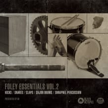 Cover art for Foley Essentials Vol. 2 Presented by AK pack