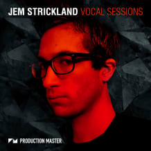 Cover art for Jem Strickland Vocal Sessions pack