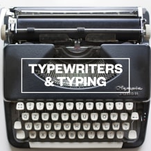 Cover art for Typewriters and Typing pack