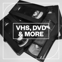 Cover art for VHS, DVD, and More pack