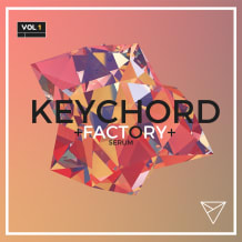 Cover art for KeyChord Factory Vol. 1 For Serum pack