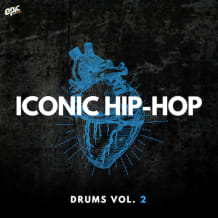 Cover art for Iconic Hip Hop Drums Vol. 2 pack