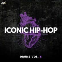 Cover art for Iconic Hip Hop Drums Vol. 6 pack