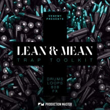 Cover art for Venemy Presents: Lean & Mean Trap Toolkit pack