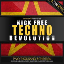 Cover art for Kick Free Techno Revolution pack