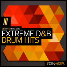 Cover art for Extreme D&B Drum Hits pack