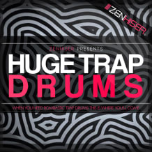 Cover art for Huge Trap Drums pack