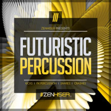 Cover art for Futuristic Percussion pack